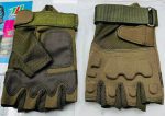 ARMY HULF GLOVES ALL SIZE AVAILABLE /L/ XL/ XXL / BIKE ACCESSORIES/ BQF