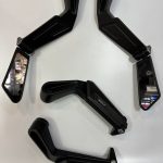 UNIVERSAL LIVER GUARD WITH LOOKING GLASS/ BIKE ACCESSORIES/ BQF