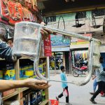 SILVER AIRFLY ENGINE GUARD FOR ROYAL ENFIELD CLASSIC/BULLET/METEOR 350