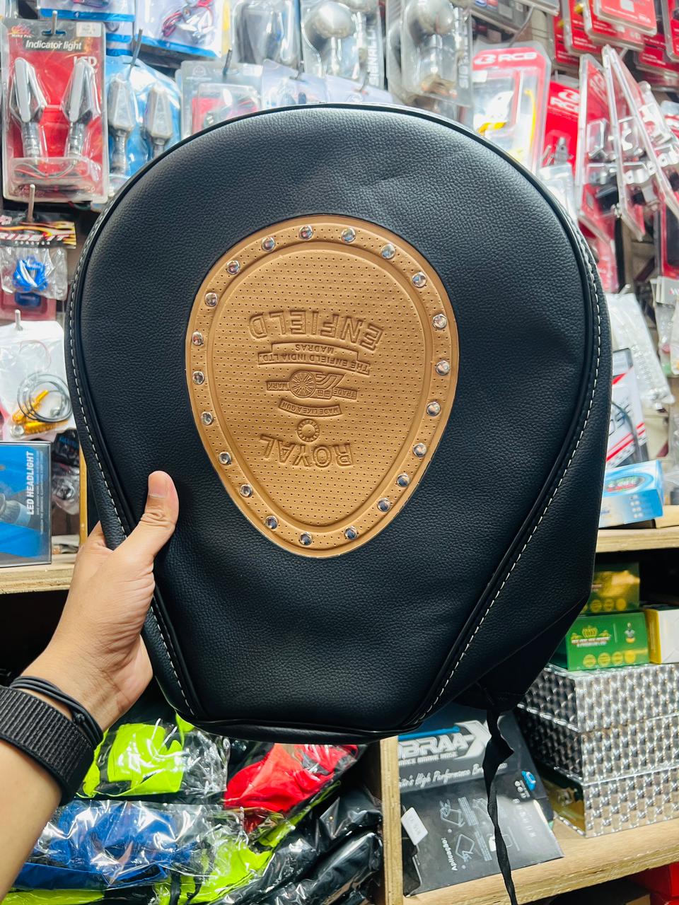 SEAT COVER FOR ROYAL ENFIELD CLASSIC/METEOR/BULLET 350